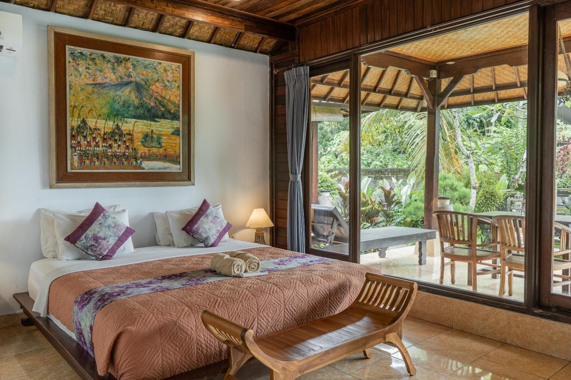 Abangan Bungalow Ubud Esterno foto