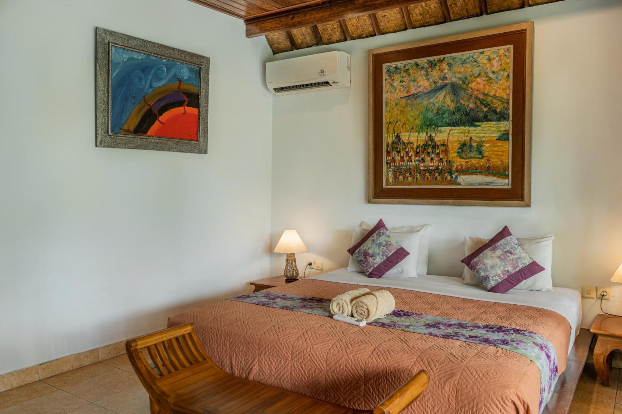 Abangan Bungalow Ubud Esterno foto